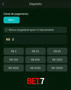 deposits BET7